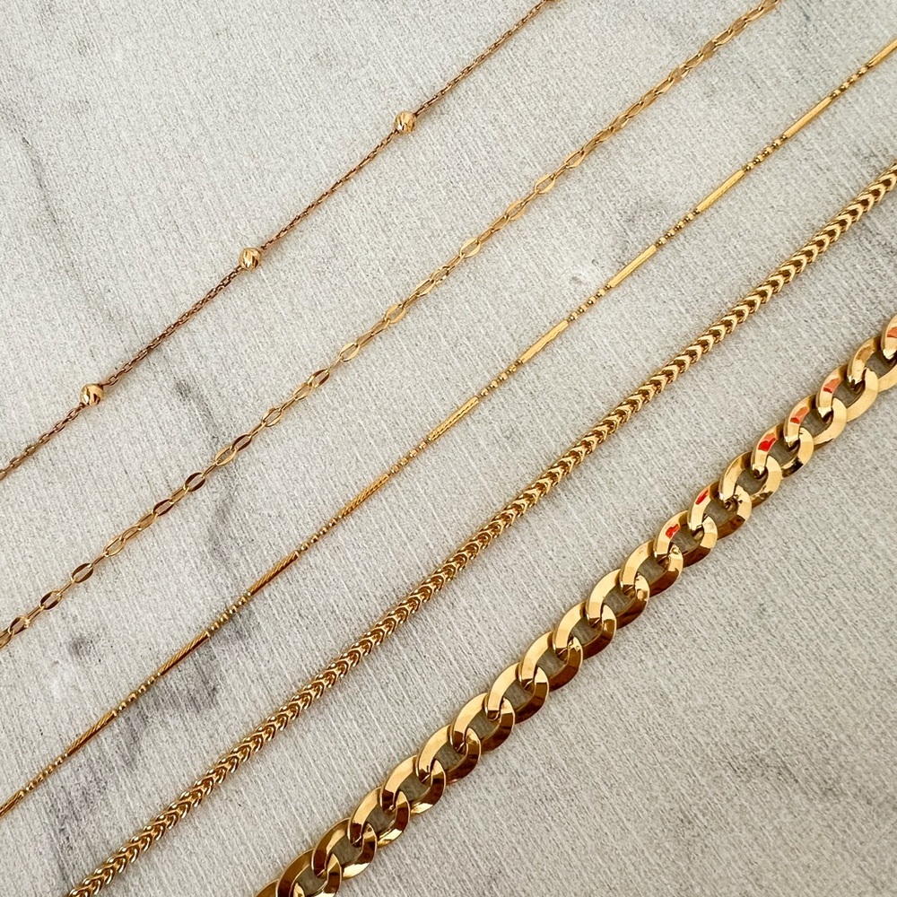 Cuban chain bracelet